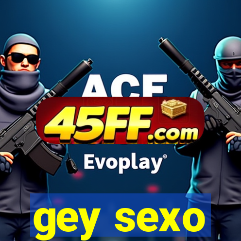 gey sexo